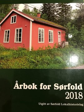Omslag - Årbok for Sørfold 2018