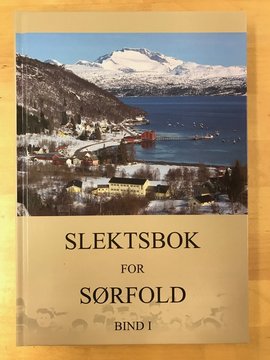 Omslag - Slektsbok for Sørfold